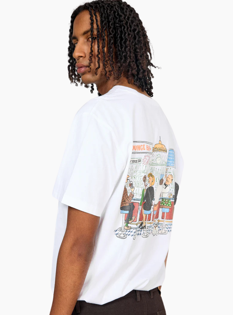 Camiseta Lounge Bar - white