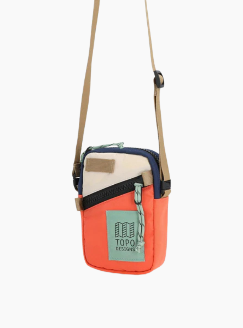 Bandolera riñonera mini - Almond / Emberglow