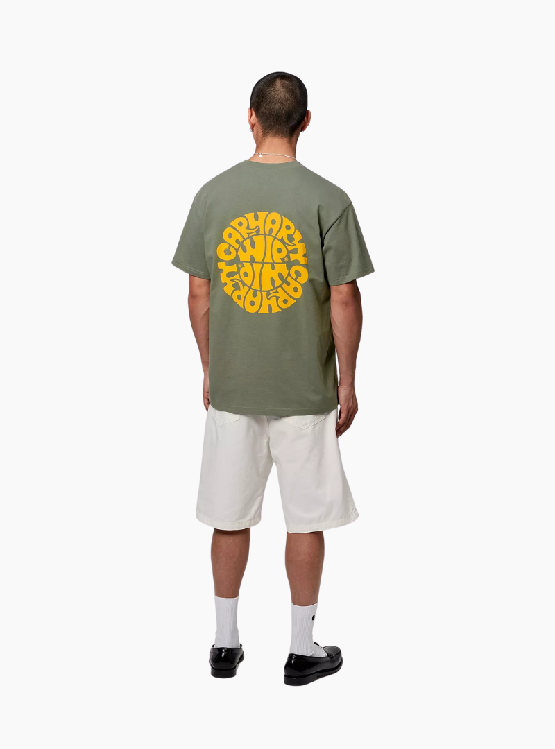 Camiseta S/S Jazzy - park / quince