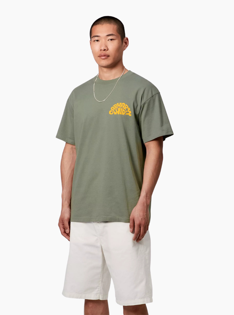 Camiseta S/S Jazzy - park / quince