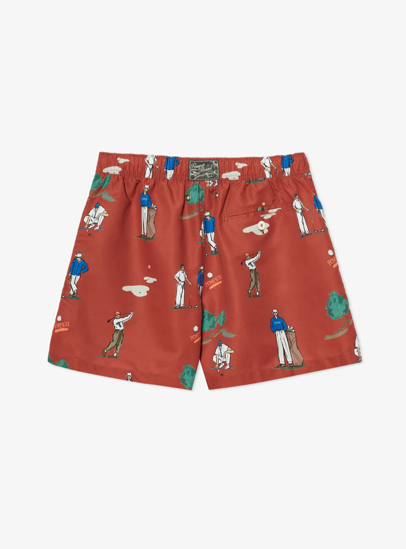 Bañador Golf - ruby red