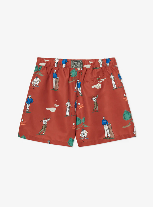 Bañador Golf - ruby red