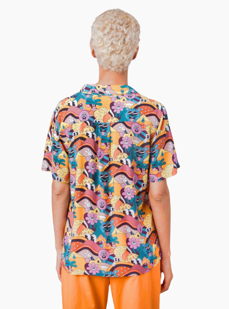 BLUSA ALOHA YEYE WELLER - AMARILLA