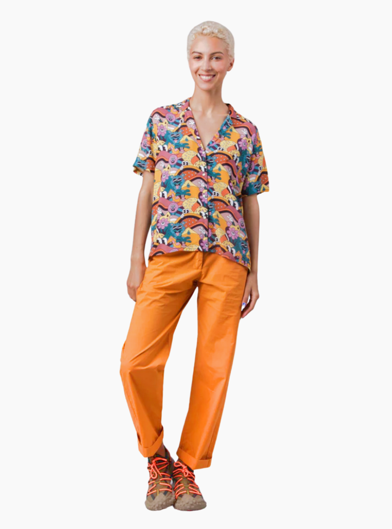 BLUSA ALOHA YEYE WELLER - AMARILLA