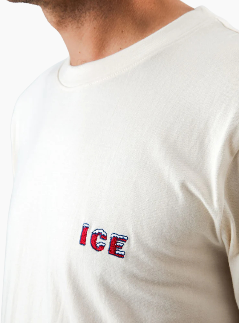Camiseta Ice Brava - Ecru