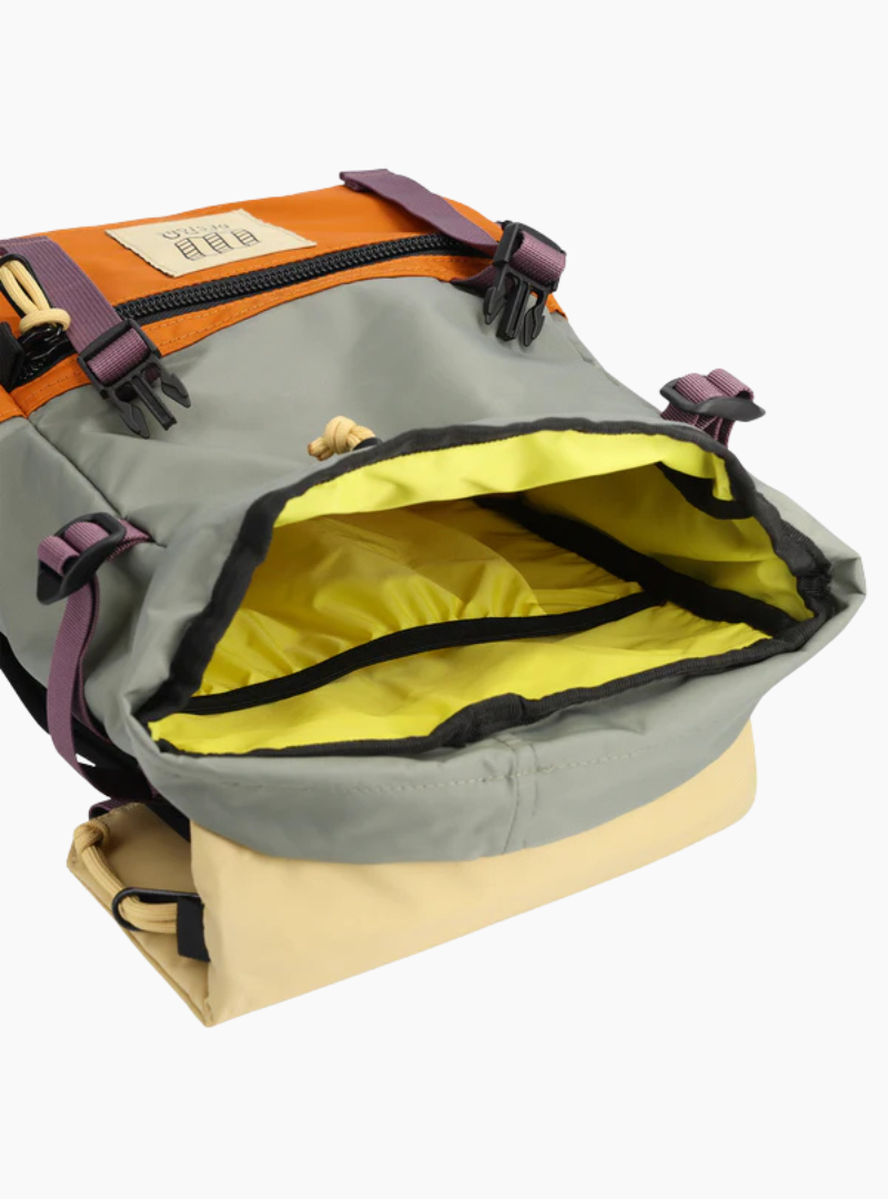 mochila topo designs rover pack mini loganberry crackle interior