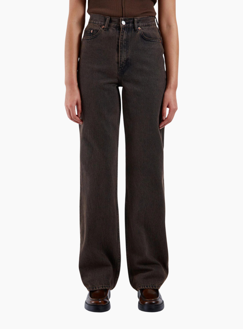 Vaqueros rectos Echo - Tar Jet Brown