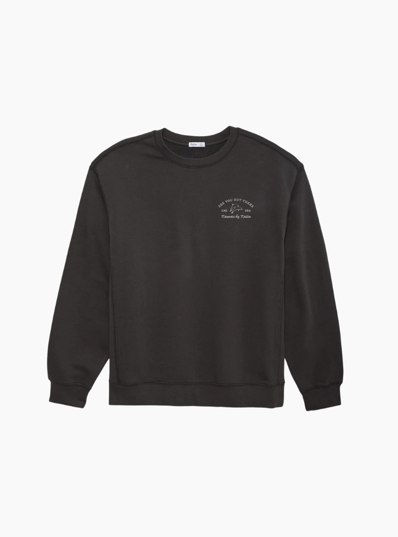 Sudadera Breach Crew Black Wash