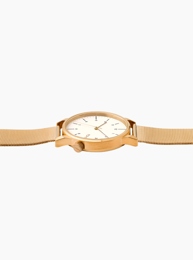 Reloj Winston Royale Gold / White