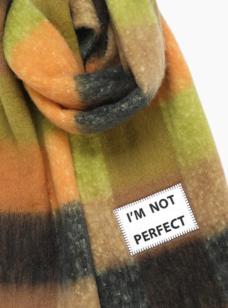 Maxi bufanda I´m not perfect
