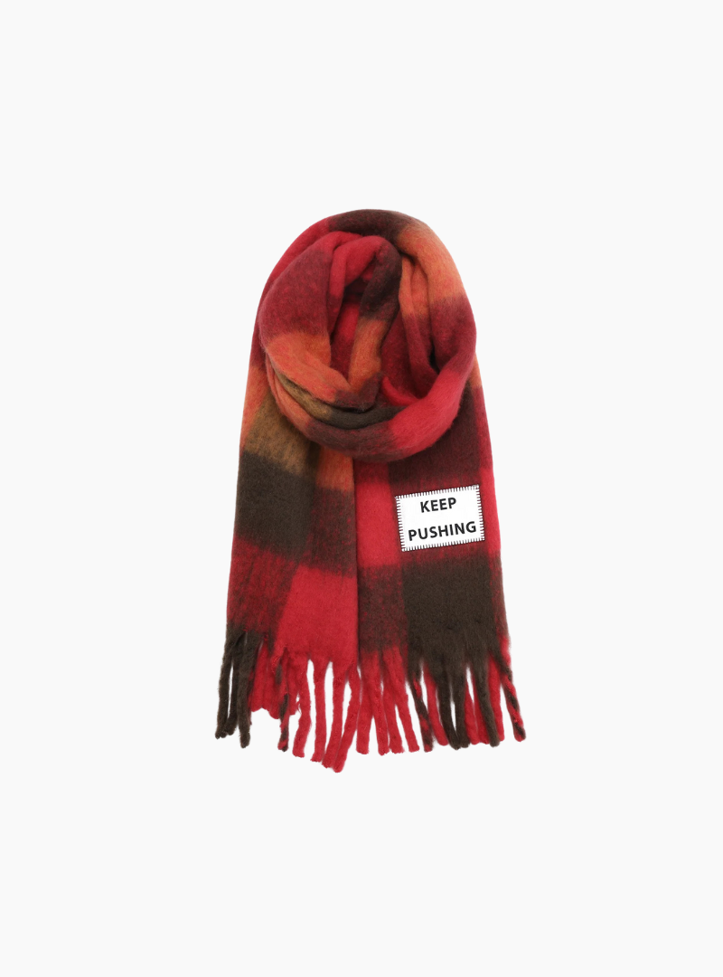 Maxi bufanda Keep Pushing