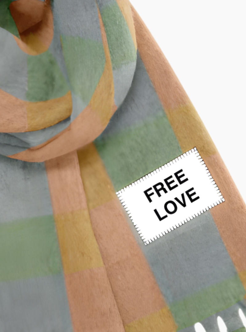 Maxi bufanda Free Love