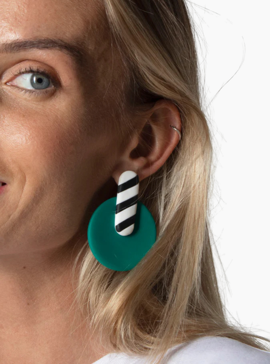 Pendientes Piruleta Verde