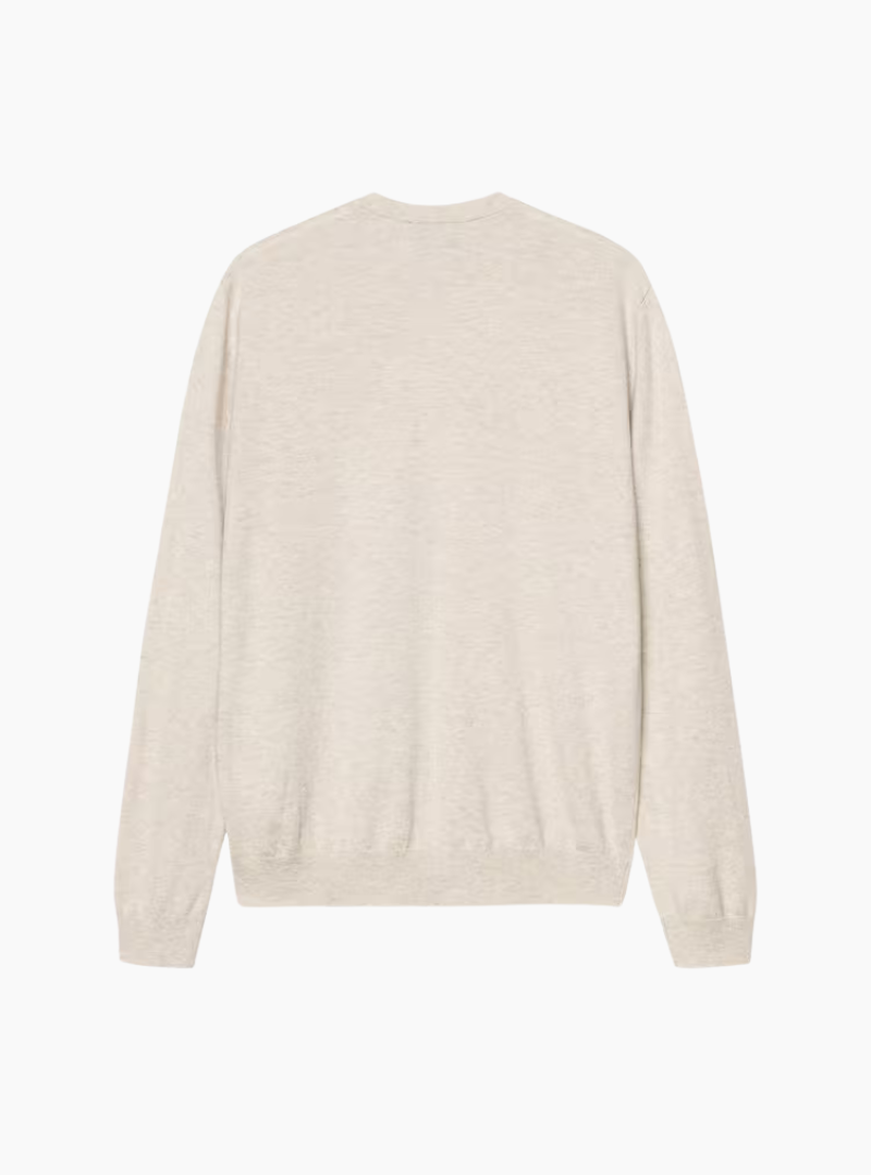 Jersey Madison - fleur de sel / black