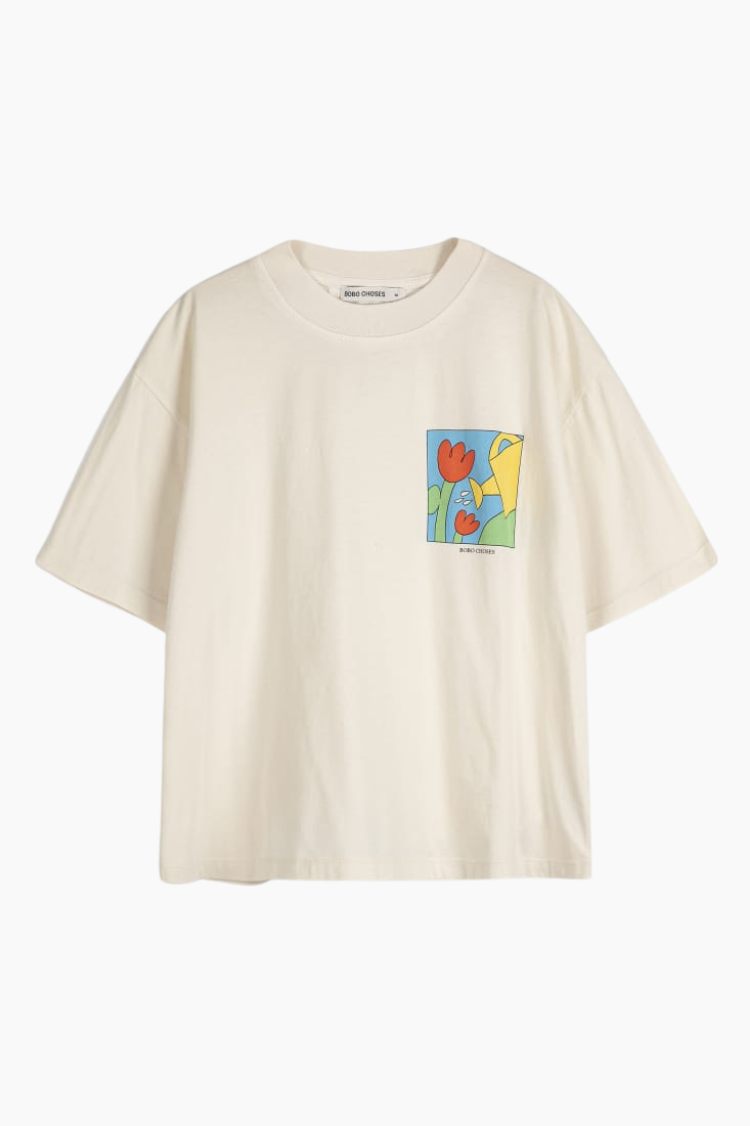 Camiseta cropped Bobo Gardening Time