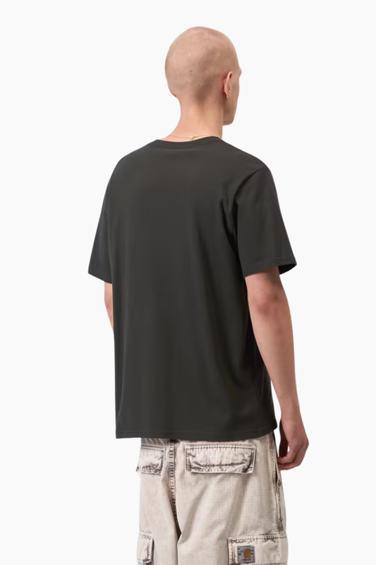 Camiseta S/S Pocket - oxide green