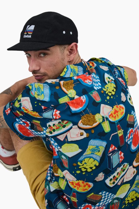 Camisa Aloha Chiringuito azul
