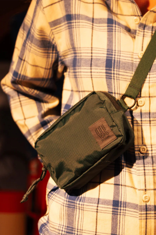 Riñonera Ripstop Belt Bag - Forest