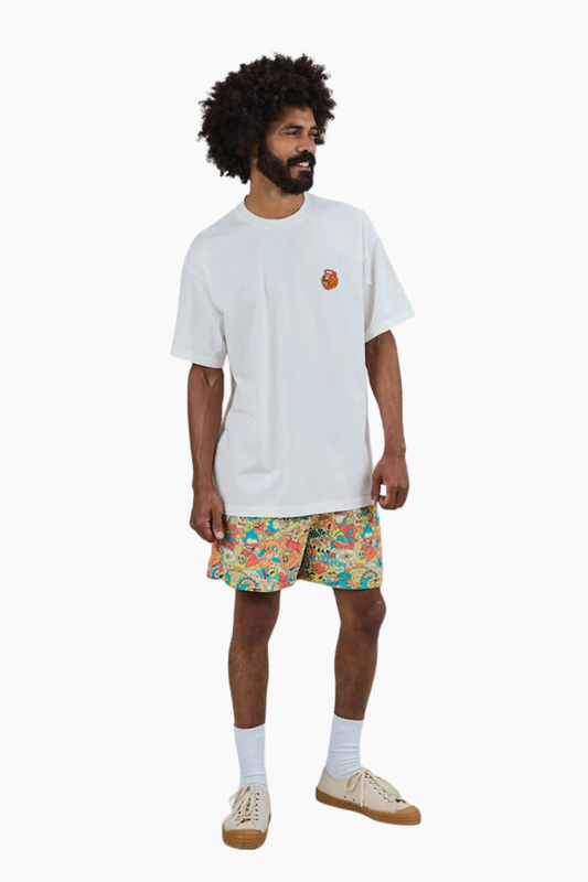 Camiseta Party Animal Asis x Brava blanca