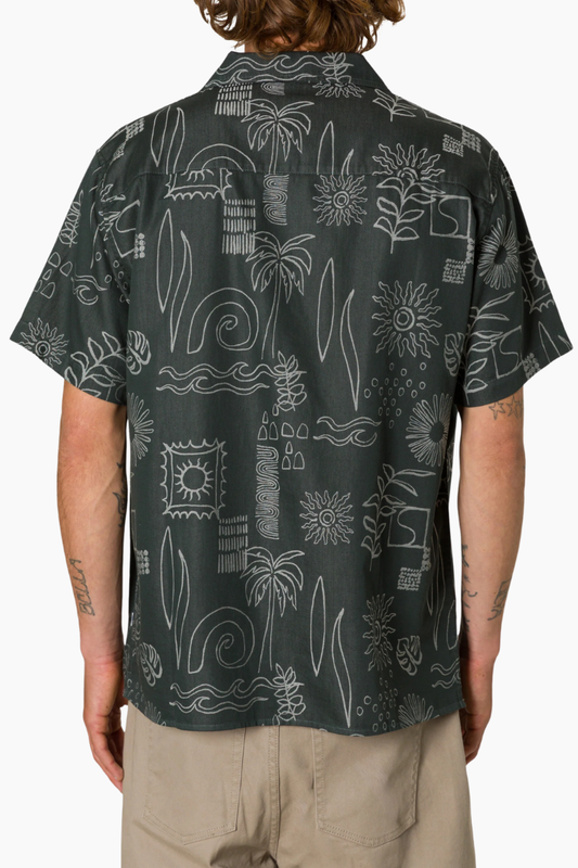 Camisa Habitat - Black Wash