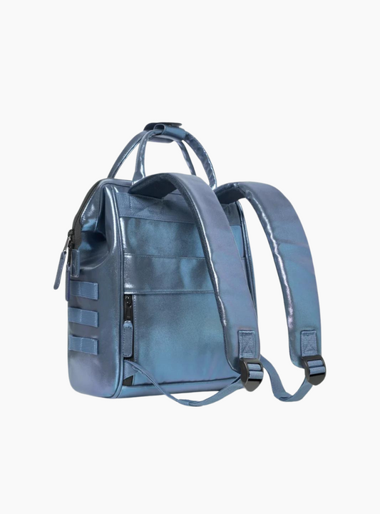 Mochila adventurer mini - metallic blue
