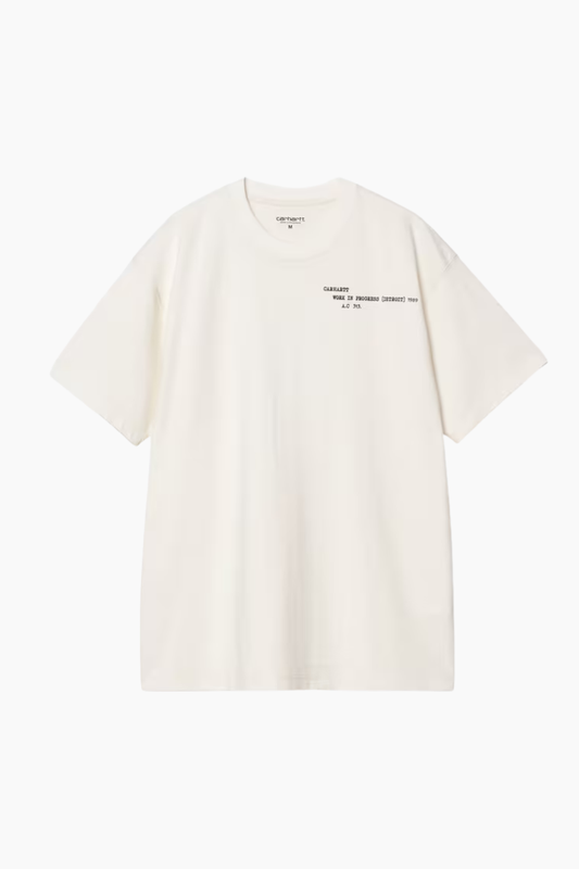 Camiseta S/S Punched - wax