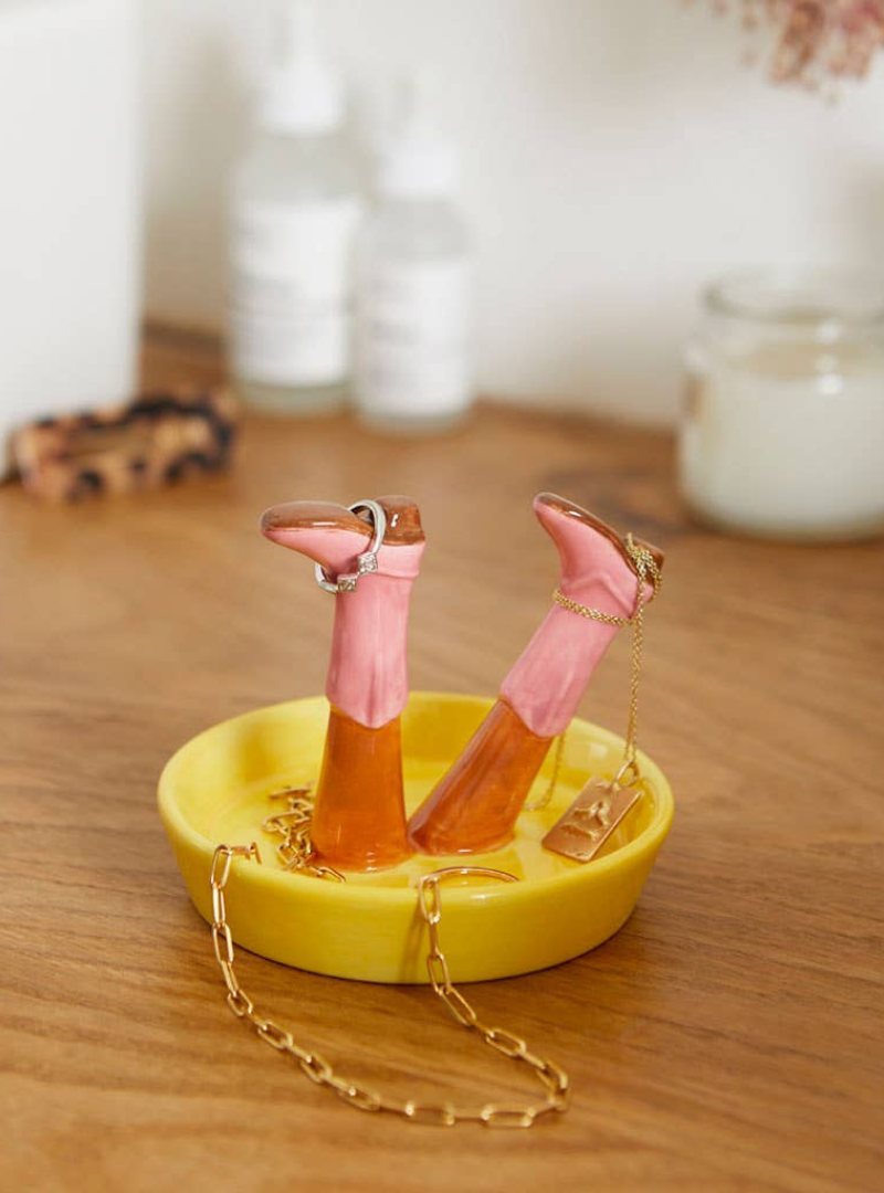 Porta anillos Happy Legs - country