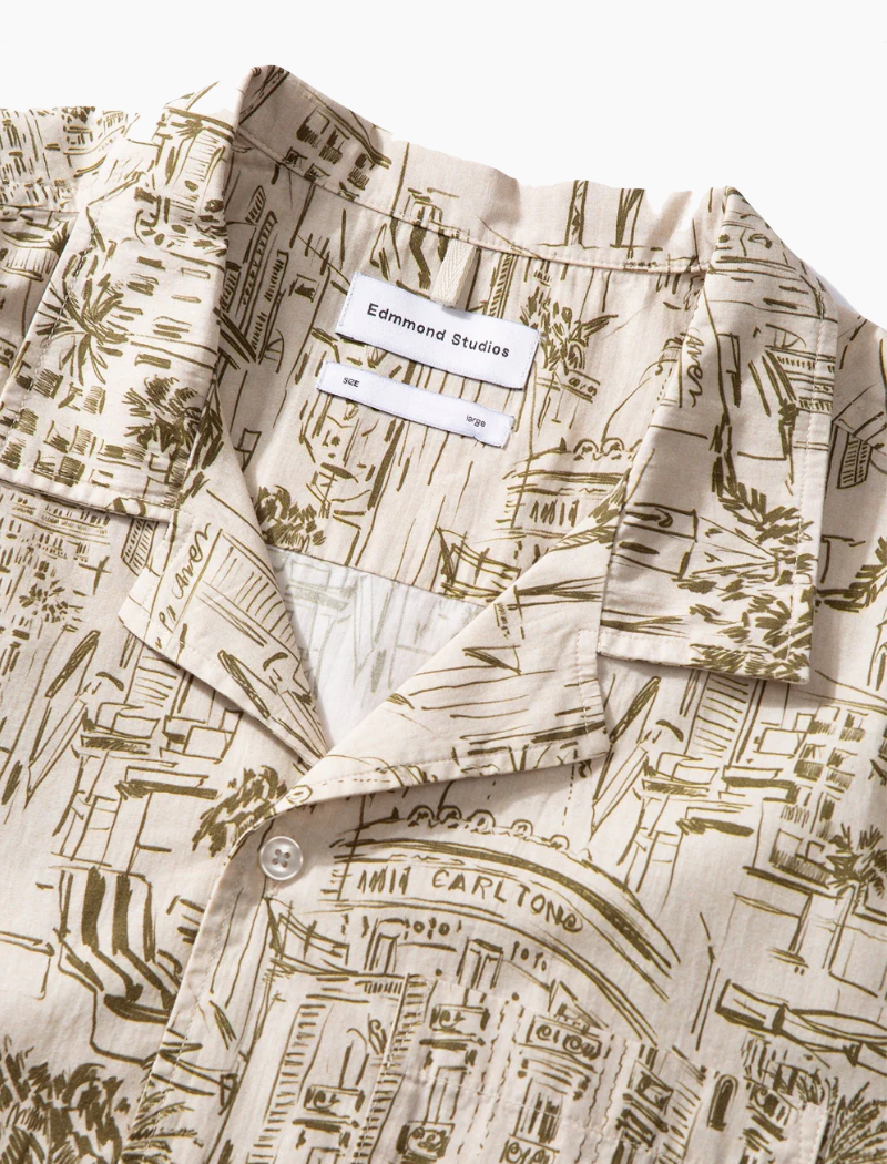 CAMISA CITY OLIVE