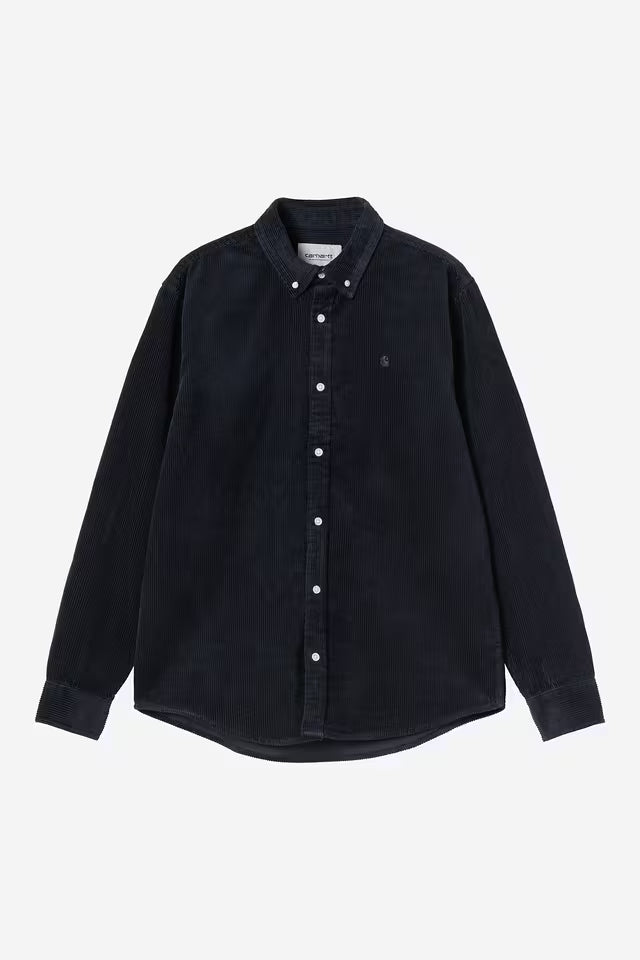 Camisa L/S Madison Cord - dark navy