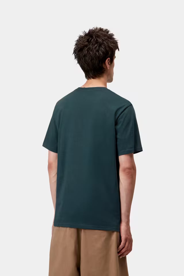 Camiseta S/S Pocket - Deep Lagoon