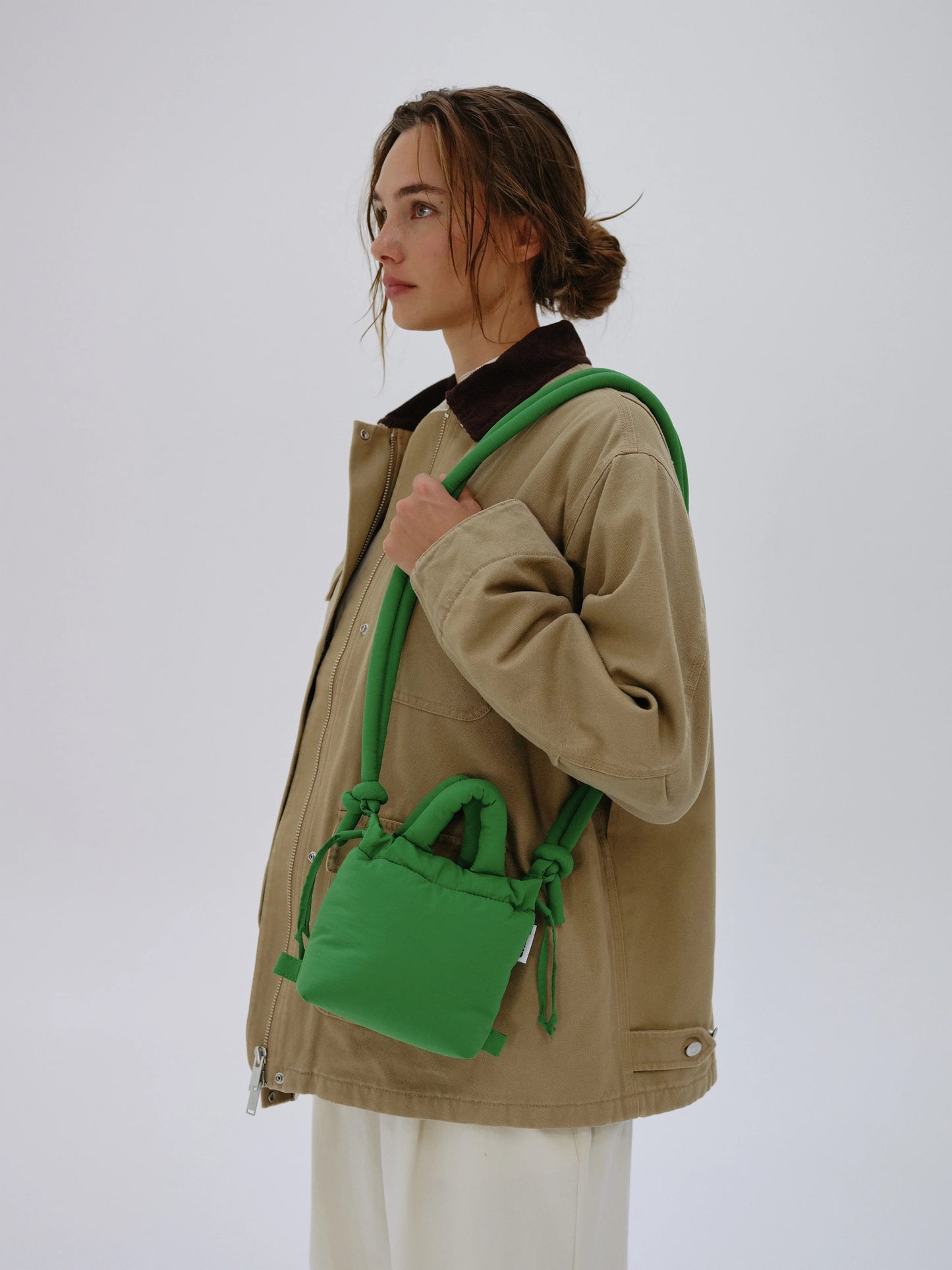 Micro Ona soft bag - green