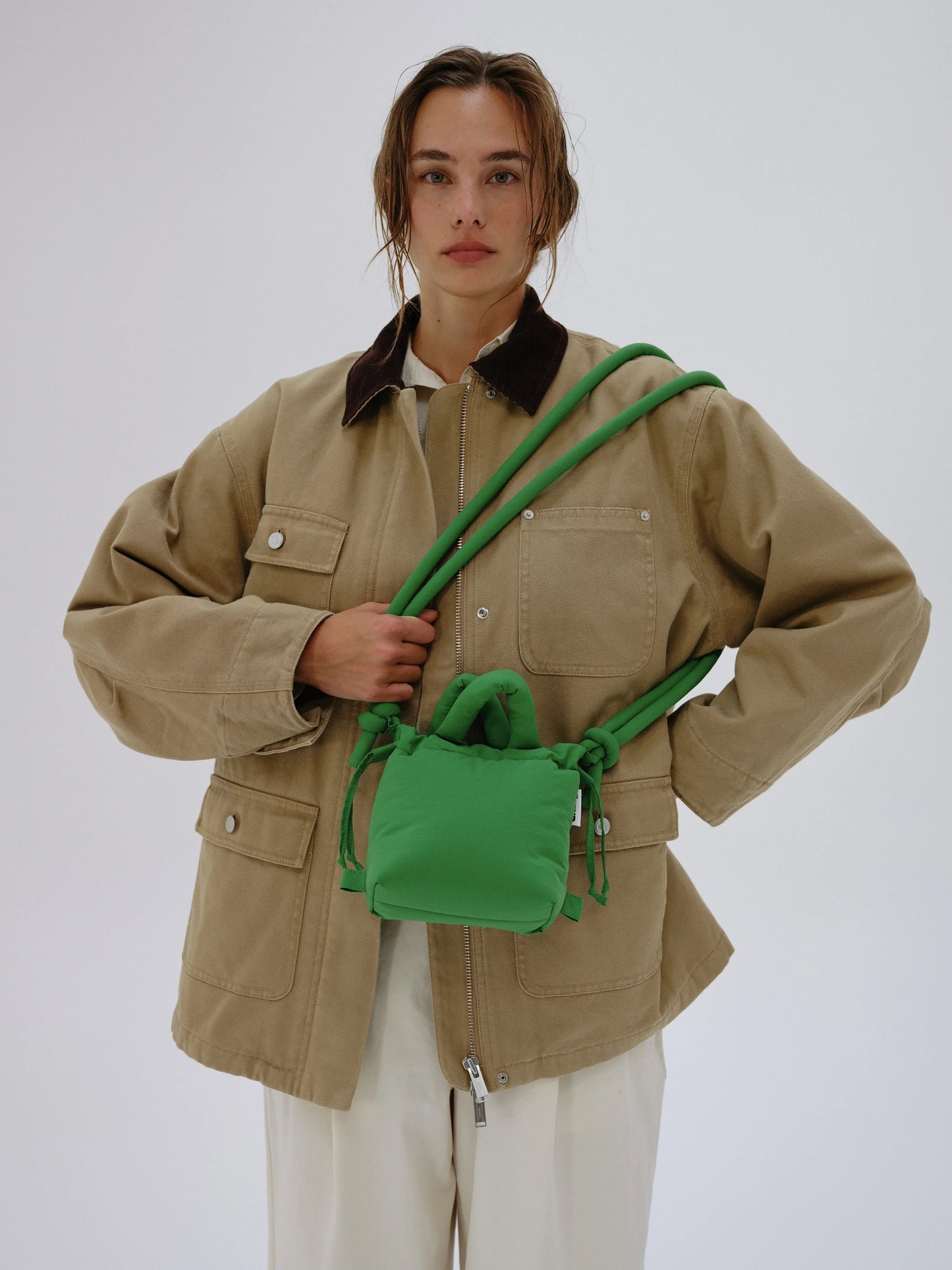 Micro Ona soft bag - green