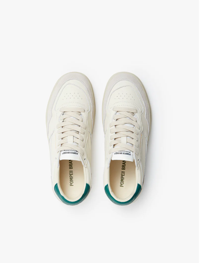 ZAPATILLAS ELAN LEATHER ECRU PINE