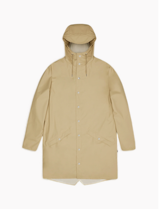CHUBASQUERO LONG JACKET - SAND