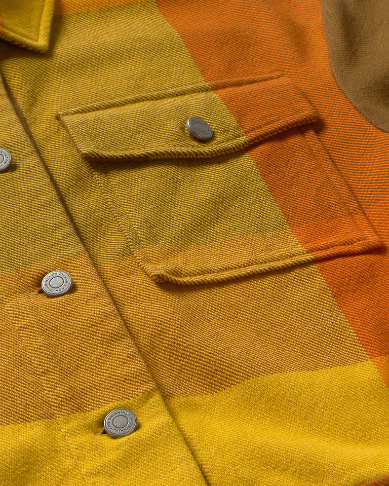 Chaqueta Frans cuadros marrones