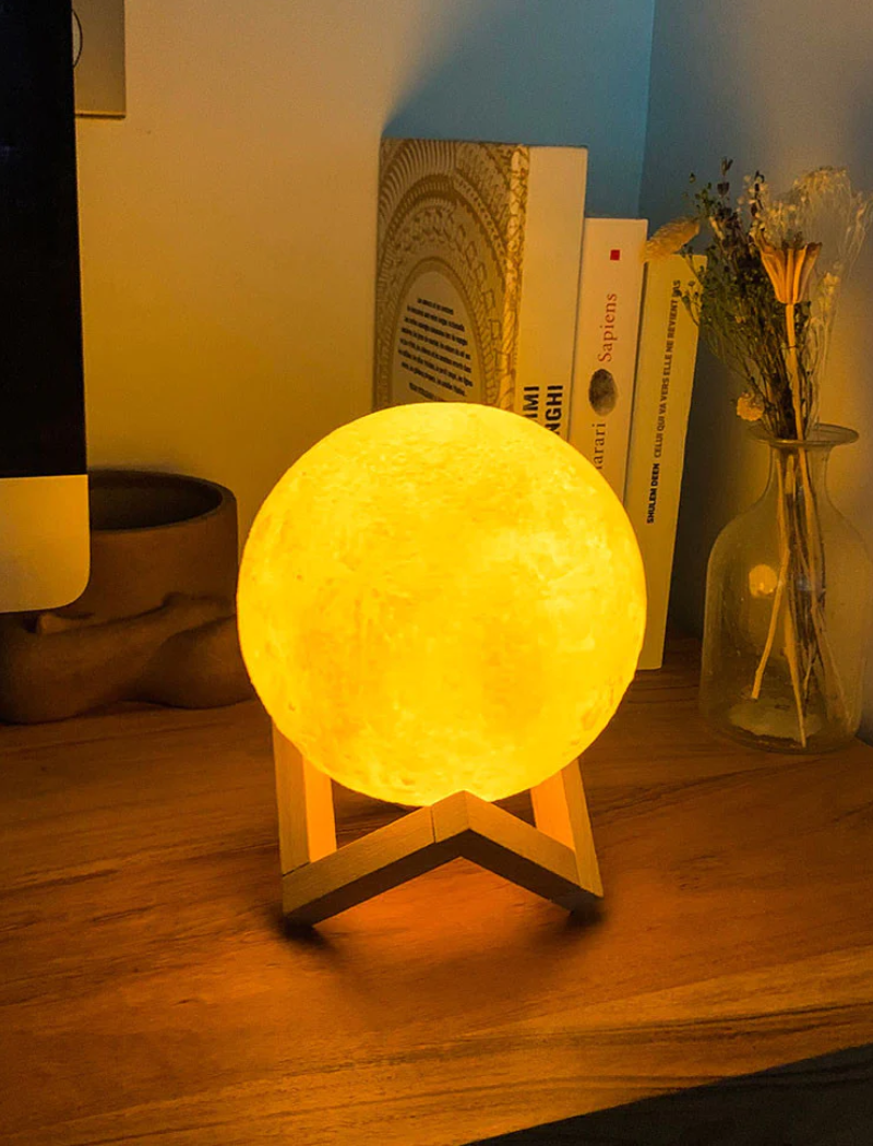 Lámpara luna