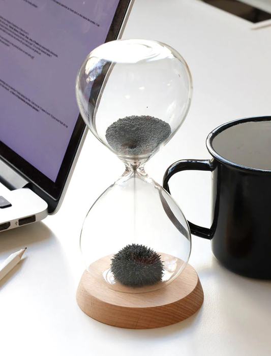 Reloj arena magnético