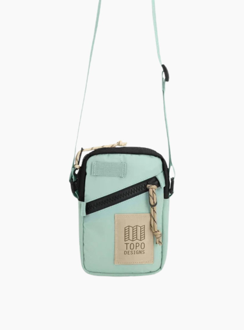 bandolera mini ash green topo designs