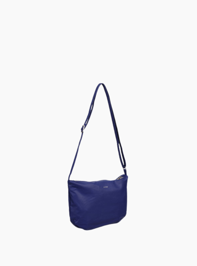 Bolso bandolera F.G. Baggy Tinne + Mia color Sodalite cuero vegano