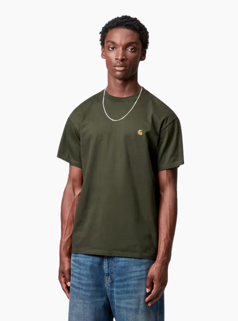 camiseta-carhartt-chase-olive-gold