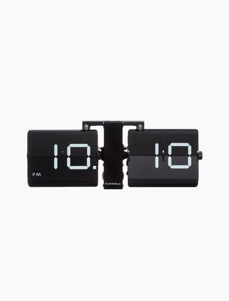 RELOJ FLIP FLAP - BLACK