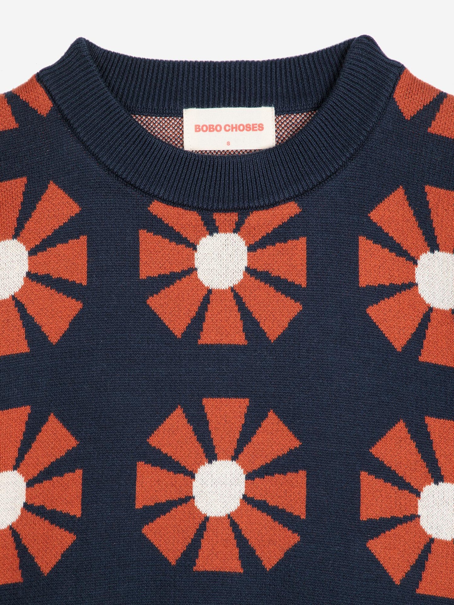 Jersey jacquard Flower