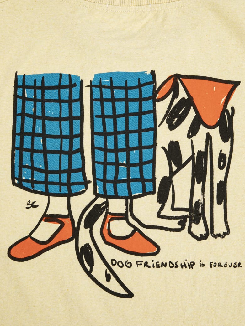 Camiseta fitted Dog Friendship