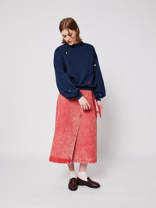 Sudadera Navy relaxed