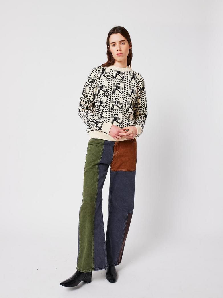 Jersey jacquard Mr Pencil