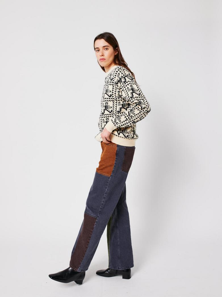 Jersey jacquard Mr Pencil