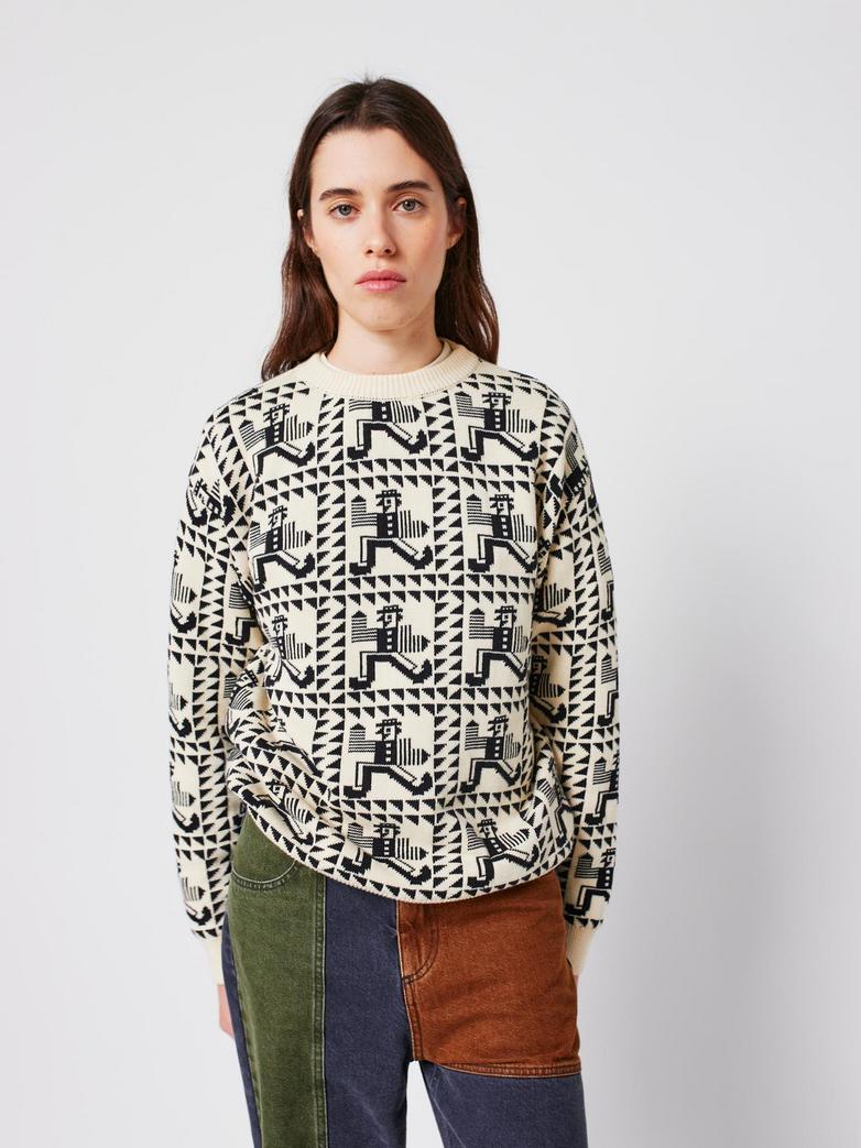 Jersey jacquard Mr Pencil