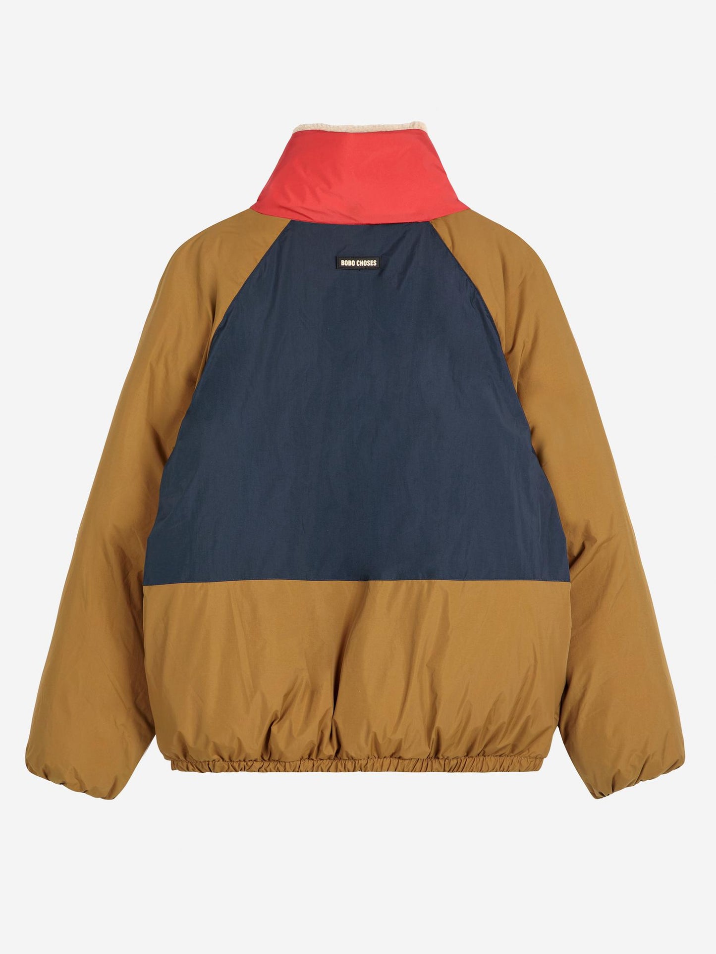 Anorak acolchado color block