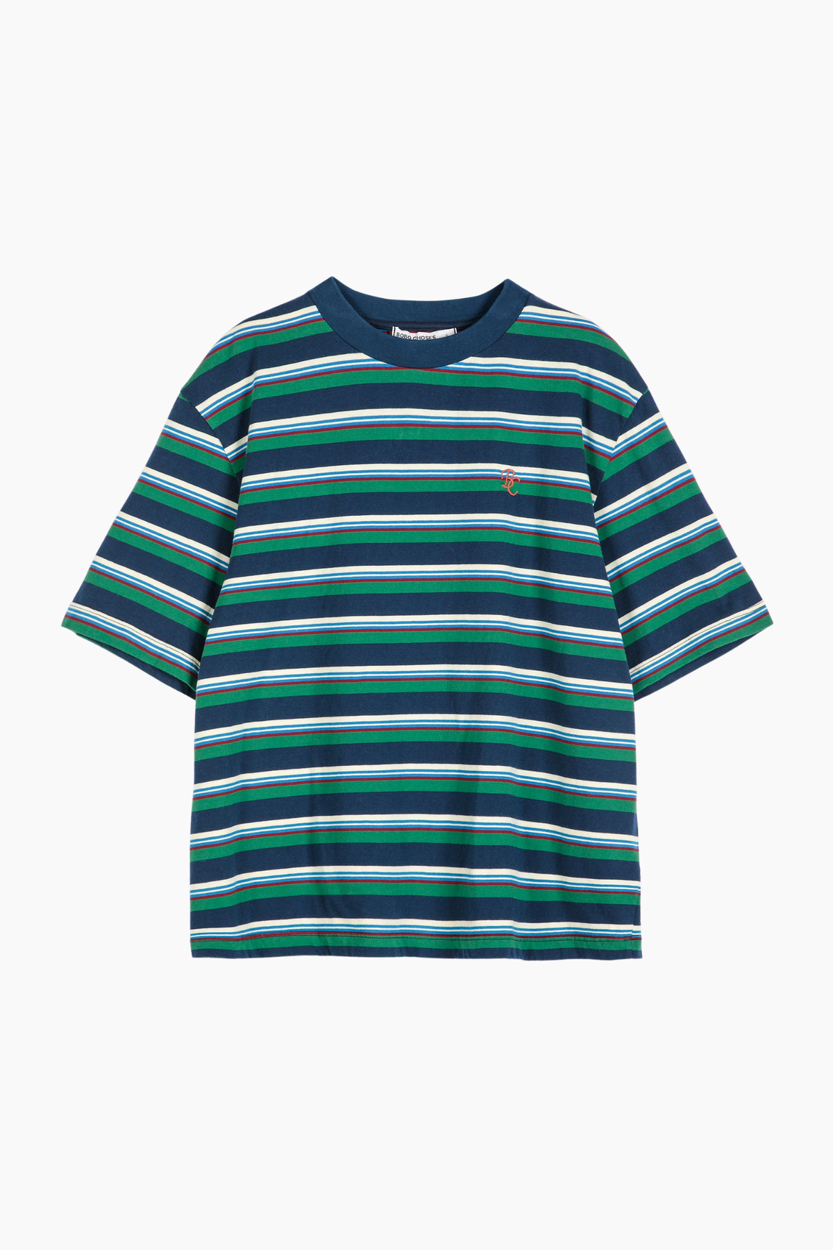 Camiseta Rayas Corte Holgado