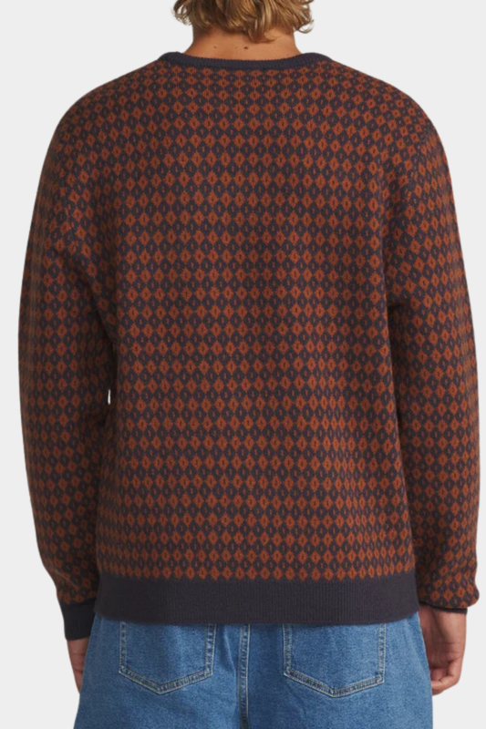 Jersey Check - Rust / Navy